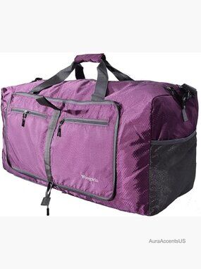 Large Foldable Waterproof Travel Duffel Bag for Gym Sports